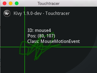 Touch Tracer Line Drawing Demonstration — Kivy  documentation